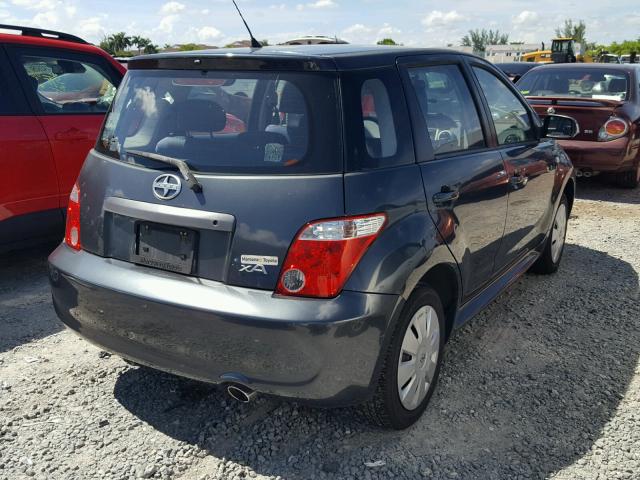 JTKKT624065011913 - 2006 TOYOTA SCION XA ნაცრისფერი ფოტო 4