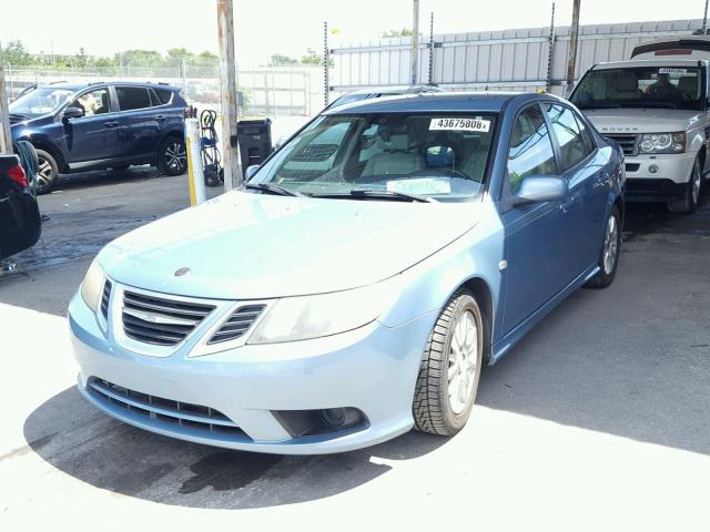 YS3FB46Y381113626 - 2008 SAAB 9-3 2.0T BLUE photo 2