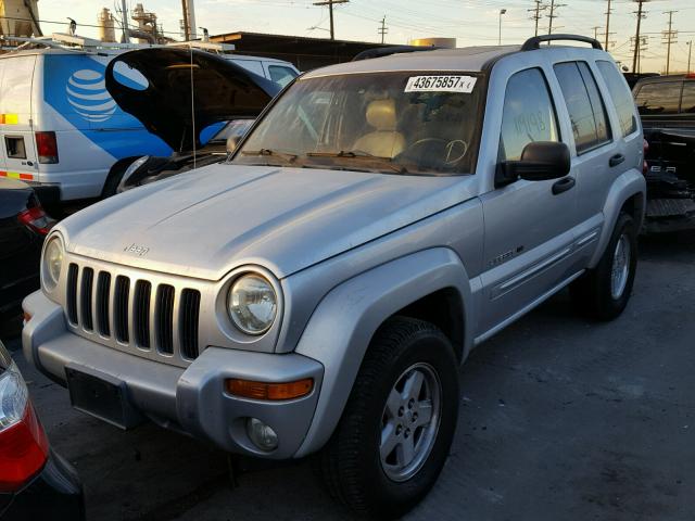 1J4GL58K92W313275 - 2002 JEEP LIBERTY LI SILVER photo 2