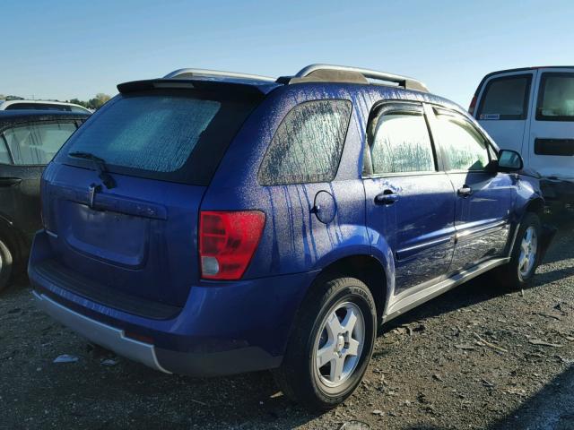 2CKDL63F166162014 - 2006 PONTIAC TORRENT BLUE photo 4