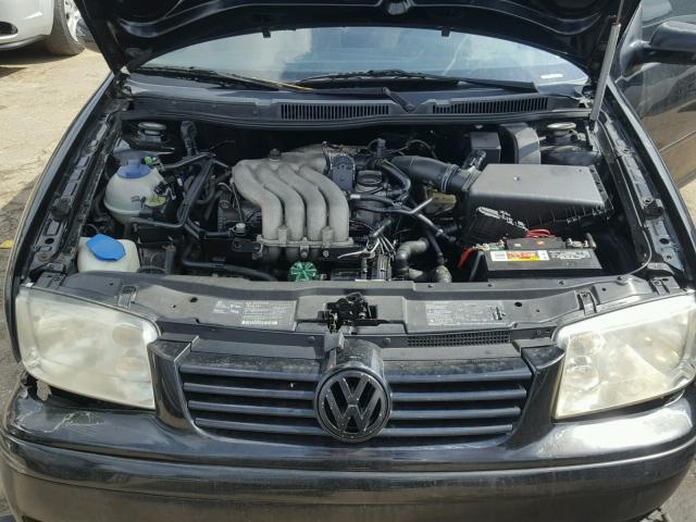 3VWRK69M83M136420 - 2003 VOLKSWAGEN JETTA BLACK photo 7