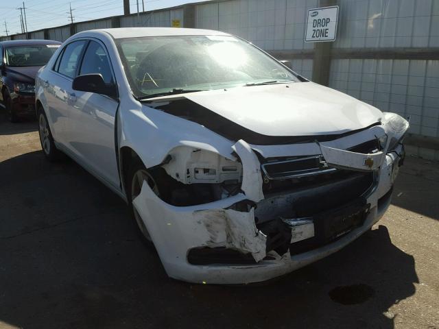 1G1ZA5E05AF290706 - 2010 CHEVROLET MALIBU LS WHITE photo 1