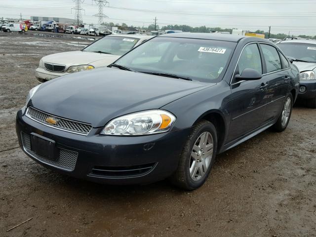 2G1WB5E36C1191560 - 2012 CHEVROLET IMPALA GRAY photo 2