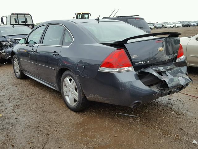 2G1WB5E36C1191560 - 2012 CHEVROLET IMPALA GRAY photo 3
