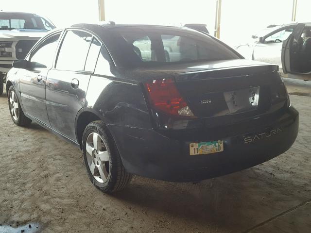 1G8AJ58F26Z197209 - 2006 SATURN ION LEVEL BLACK photo 3