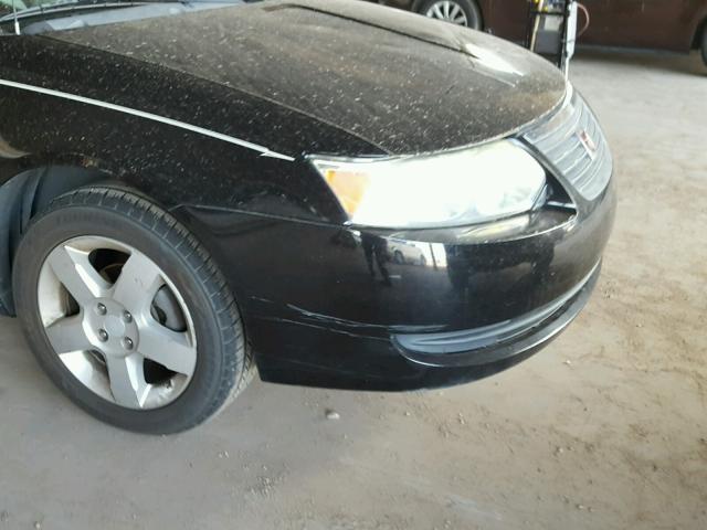 1G8AJ58F26Z197209 - 2006 SATURN ION LEVEL BLACK photo 9
