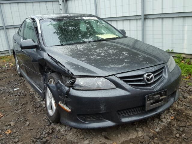 1YVHP84D145N55651 - 2004 MAZDA 6 S GRAY photo 1