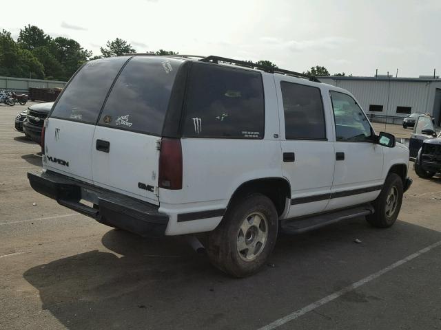 1GKEK13RXXJ757674 - 1999 GMC DENALI WHITE photo 4