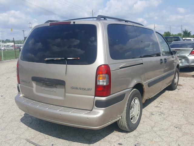 1GNDX03E11D158711 - 2001 CHEVROLET VENTURE TAN photo 4