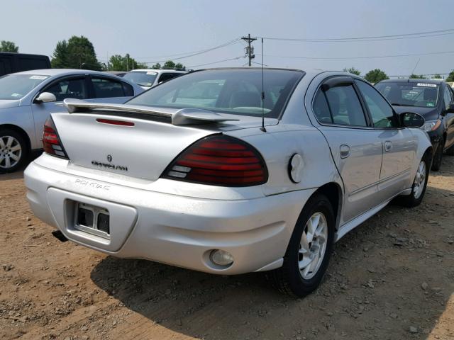 1G2NF52E33M743425 - 2003 PONTIAC GRAND AM S 银色 照片 4
