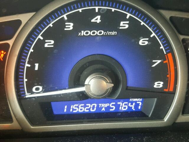 19XFA1F85BE001732 - 2011 HONDA CIVIC EX Сұр фото 8