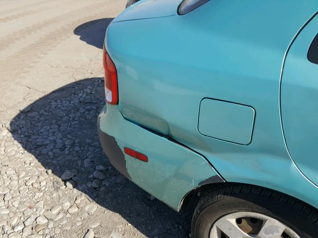 KL1TD52645B292772 - 2005 CHEVROLET AVEO BASE Dəniz mavisi foto 9