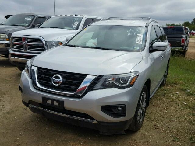 5N1DR2MN3HC641545 - 2017 NISSAN PATHFINDER SILVER photo 2