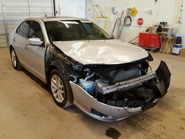 3FAHP0JG3BR242204 - 2011 FORD FUSION SEL SILVER photo 1