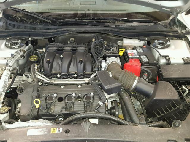 3FAHP0JG3BR242204 - 2011 FORD FUSION SEL SILVER photo 7