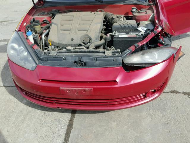 KMHHN66F68U283247 - 2008 HYUNDAI TIBURON GT RED photo 7