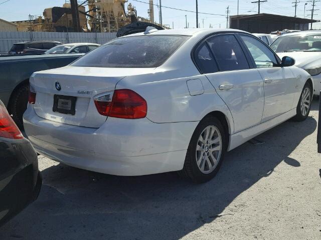 WBAVC53517FZ81624 - 2007 BMW 328 I SULE WHITE photo 4