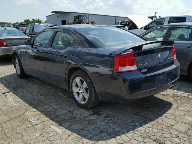 2B3KA33V29H628666 - 2009 DODGE CHARGER SX BLACK photo 3