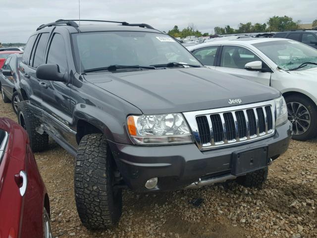 1J8GW68J54C398784 - 2004 JEEP GRAND CHER GRAY photo 1