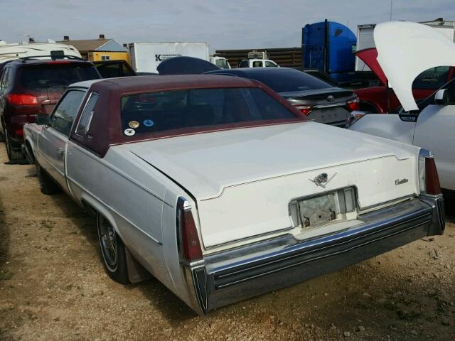 6D47S7Q283033 - 1977 CADILLAC DEVILLE WHITE photo 3