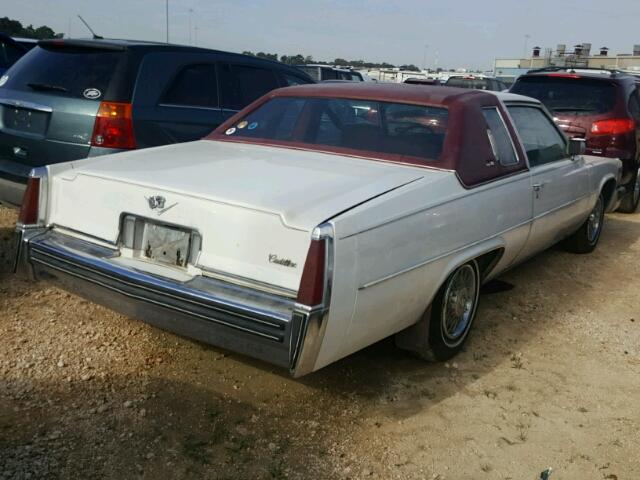 6D47S7Q283033 - 1977 CADILLAC DEVILLE WHITE photo 4