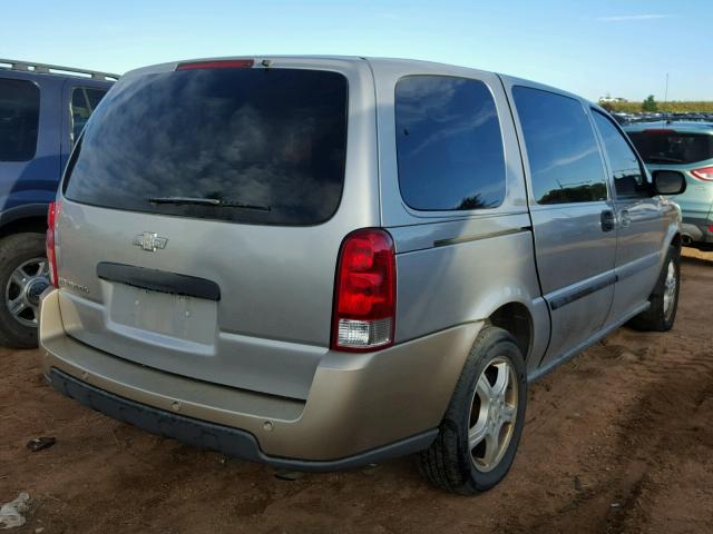 1GNDV23197D130212 - 2007 CHEVROLET UPLANDER L 银色 照片 4