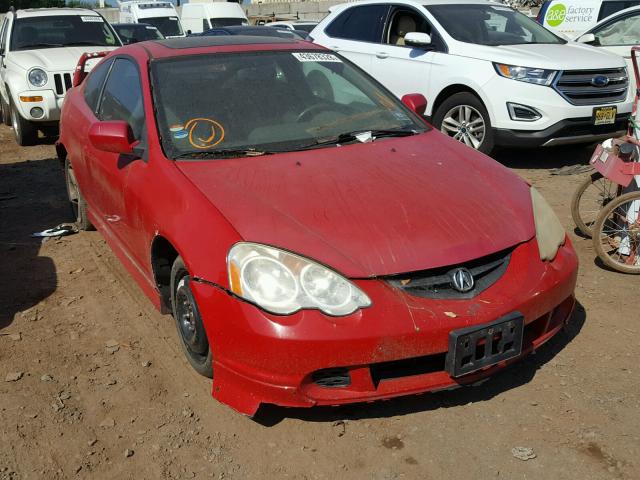 JH4DC54804S006346 - 2004 ACURA RSX RED photo 1