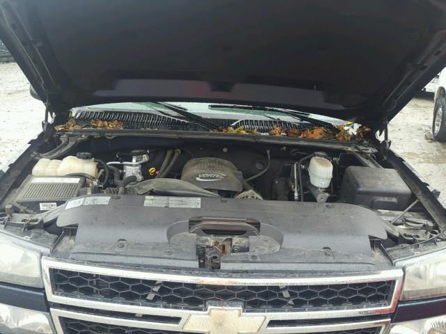 1GCHK24U66E109452 - 2006 CHEVROLET SILVERADO BLUE photo 7