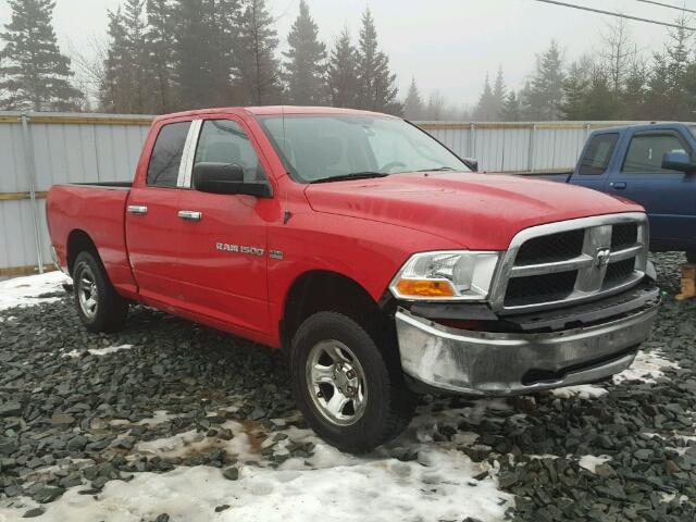 1C6RD7FT5CS337754 - 2012 DODGE RAM 1500 S RED photo 1