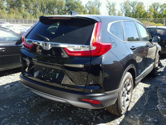 7FARW1H88HE010959 - 2017 HONDA CR-V EXL BLACK photo 4