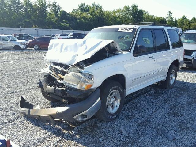 1FMZU73EX1ZA85014 - 2001 FORD EXPLORER WHITE photo 2