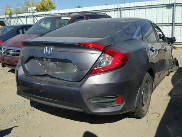 2HGFC2F58GH529137 - 2016 HONDA CIVIC CHARCOAL photo 4