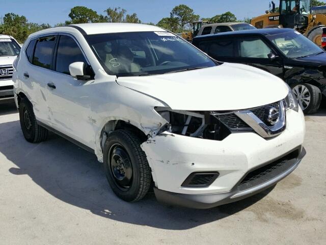 5N1AT2MT1GC870520 - 2016 NISSAN ROGUE WHITE photo 1