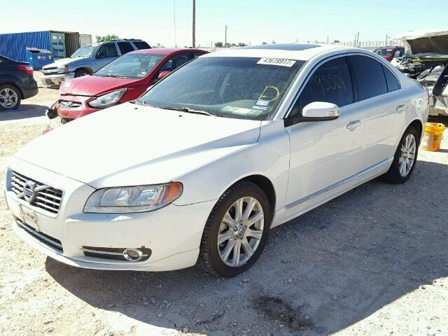 YV1960ASXA1129925 - 2010 VOLVO S80 WHITE photo 2