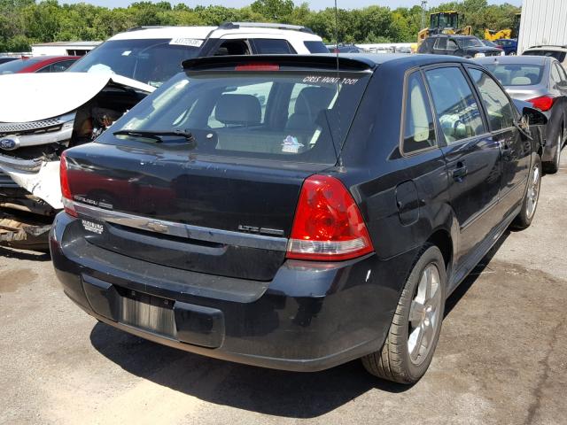 1G1ZU67N17F171386 - 2007 CHEVROLET MALIBU MAX შავი ფოტო 4