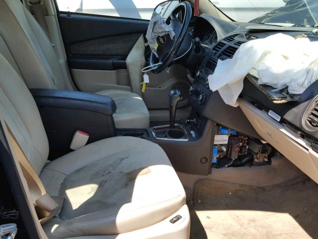 1G1ZU67N17F171386 - 2007 CHEVROLET MALIBU MAX შავი ფოტო 5