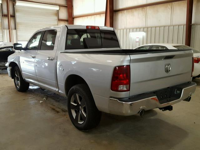 1D3HB13T09S749723 - 2009 DODGE RAM 1500 SILVER photo 3