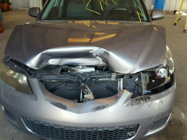 1YVHP80C375M63118 - 2007 MAZDA 6 I SILVER photo 9