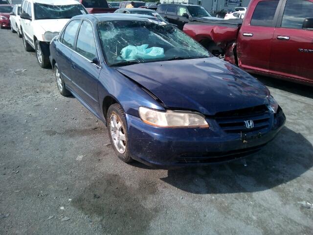 1HGCG55671A097326 - 2001 HONDA ACCORD EX BLUE photo 1