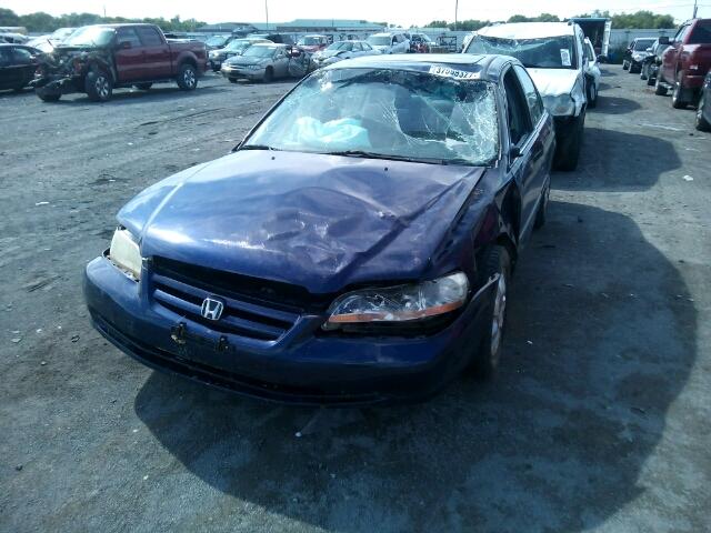 1HGCG55671A097326 - 2001 HONDA ACCORD EX BLUE photo 2