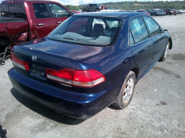 1HGCG55671A097326 - 2001 HONDA ACCORD EX BLUE photo 4