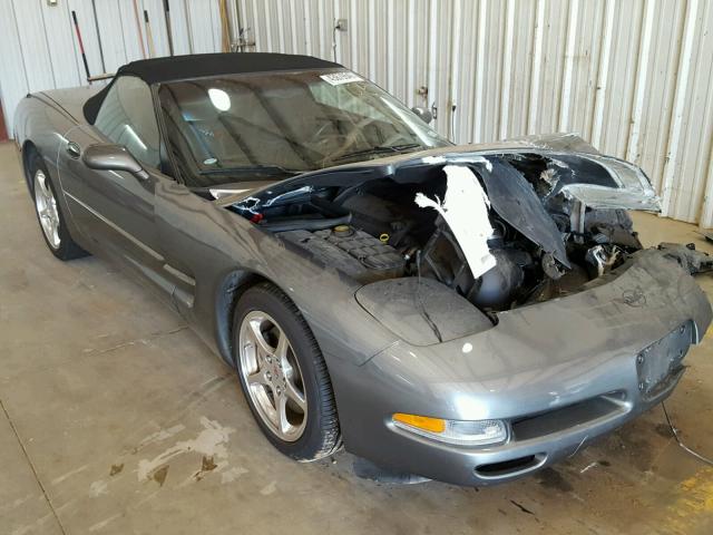 1G1YY32G245122075 - 2004 CHEVROLET CORVETTE GRAY photo 1