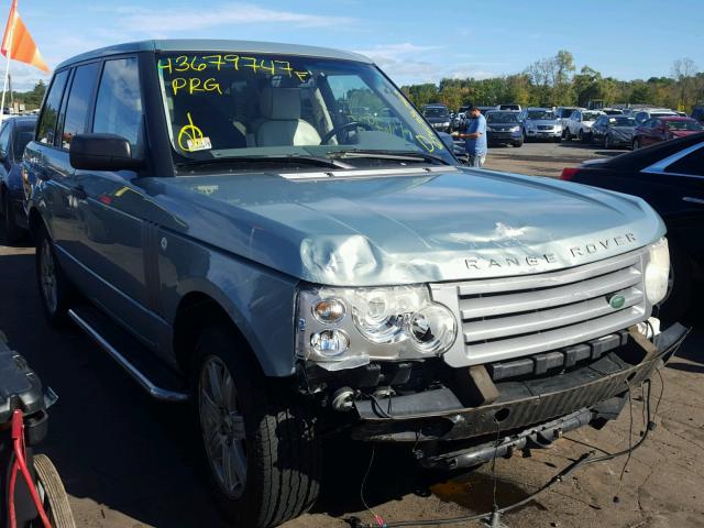 SALME15478A272791 - 2008 LAND ROVER RANGE ROVE GREEN photo 1