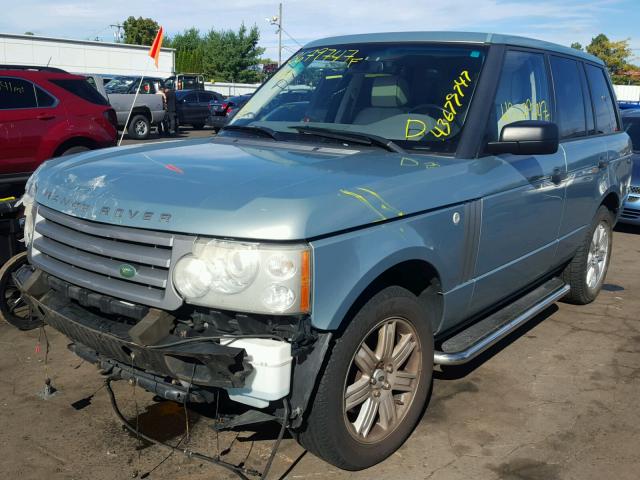 SALME15478A272791 - 2008 LAND ROVER RANGE ROVE GREEN photo 2