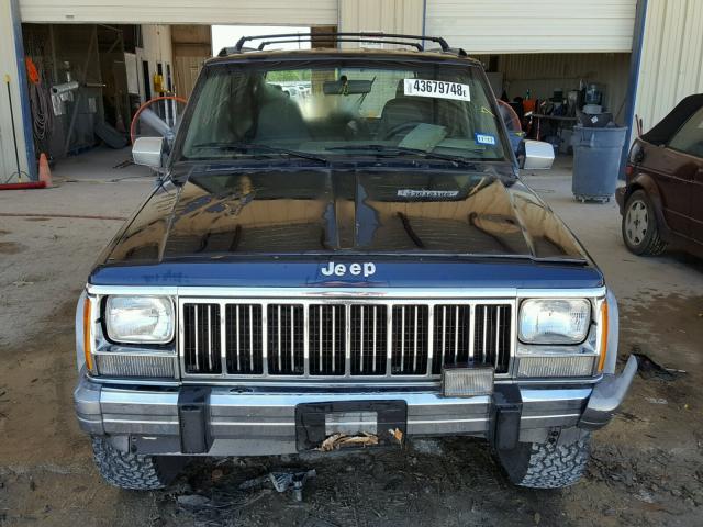 1J4FT78S8SL628335 - 1995 JEEP CHEROKEE C TWO TONE photo 9