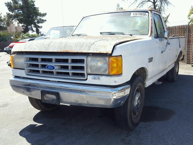 2FTEF25Y9LCA43473 - 1990 FORD F250 WHITE photo 2