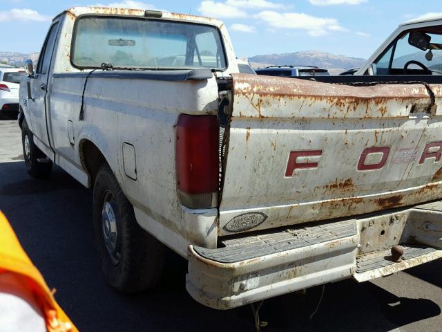 2FTEF25Y9LCA43473 - 1990 FORD F250 WHITE photo 3