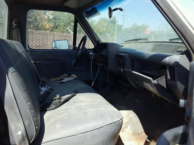 2FTEF25Y9LCA43473 - 1990 FORD F250 WHITE photo 5