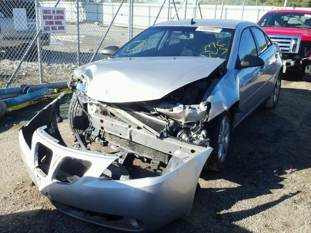 1G2ZH57NX84108553 - 2008 PONTIAC G6 GT SILVER photo 2