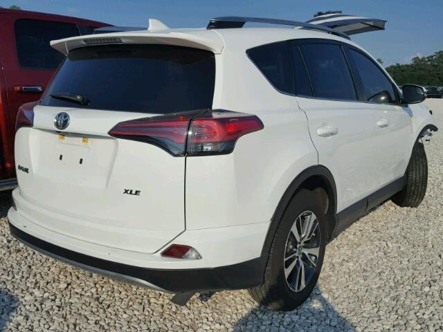 JTMWFREV7HJ126525 - 2017 TOYOTA RAV4 WHITE photo 4